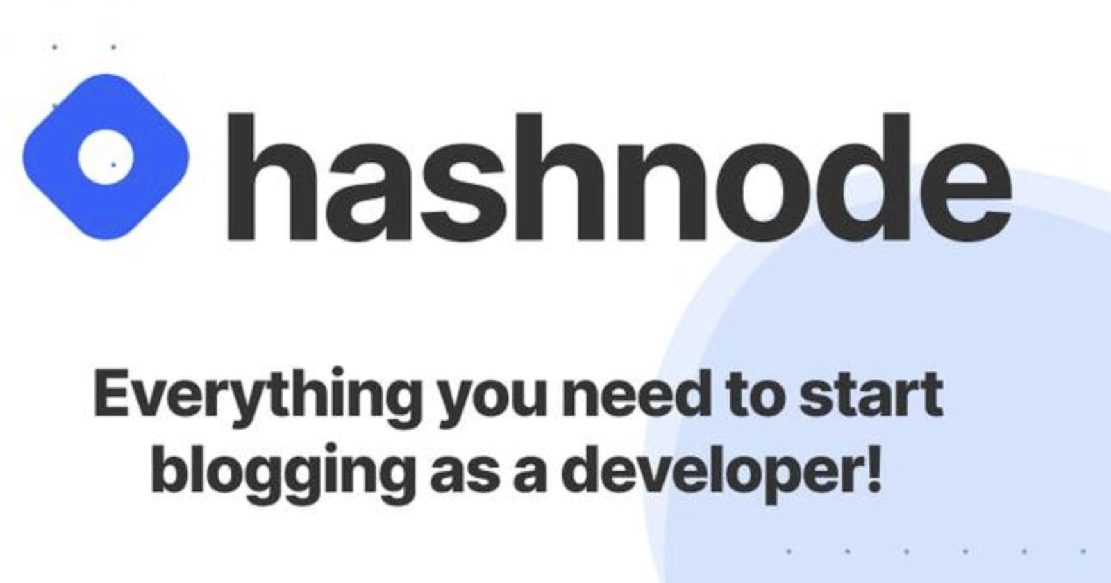 Why I moved my blog to Hashnode