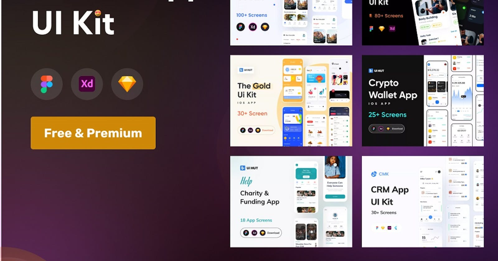 Mobile App Design UI Kits