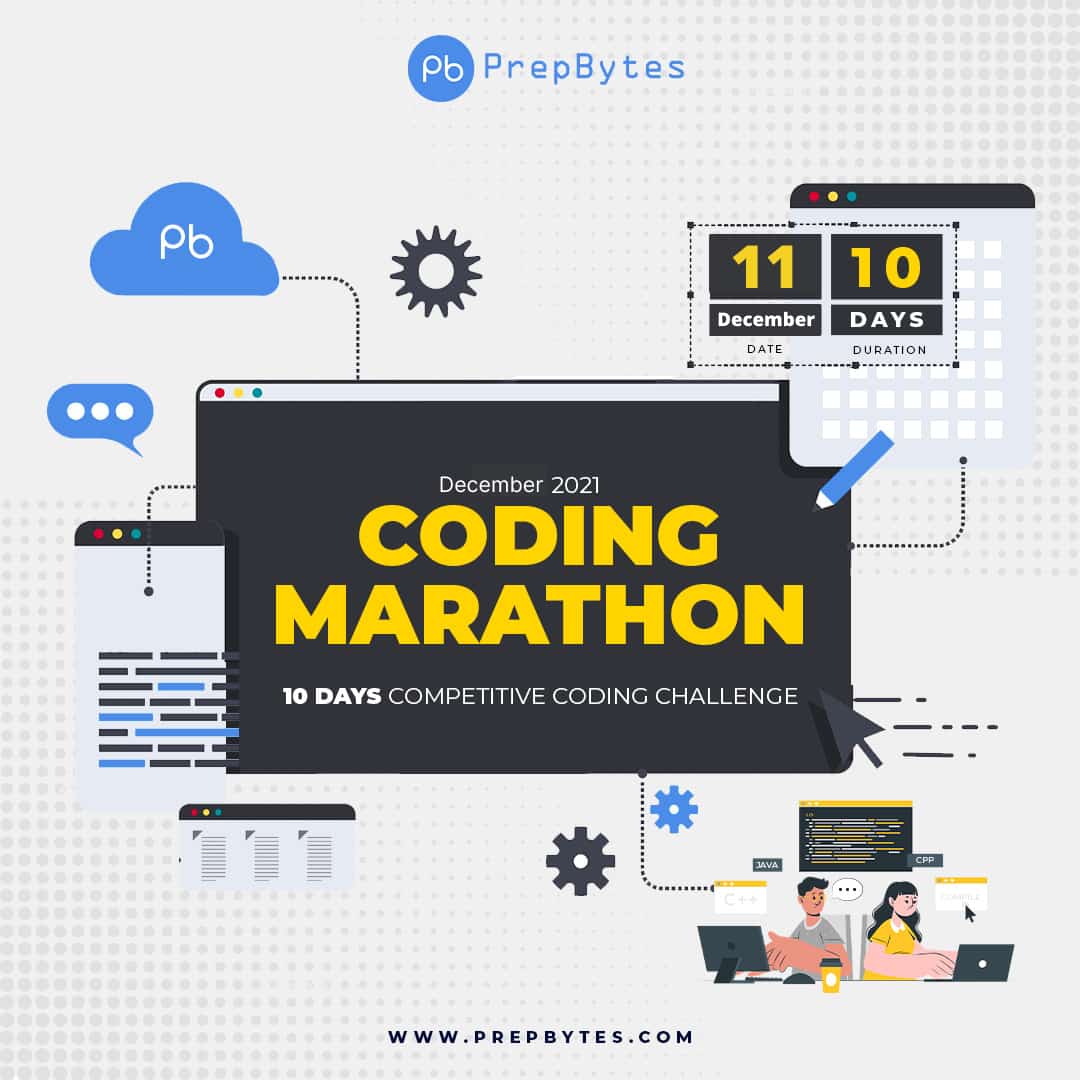 Coding Marathon || December || 10 Days of CP || Prepbytes