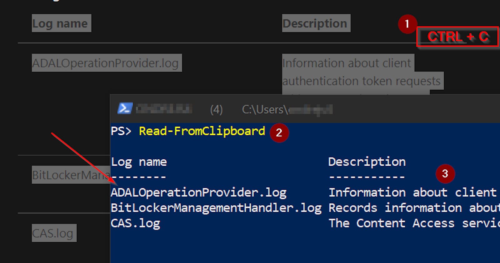 Converting clipboard text content to PowerShell Object