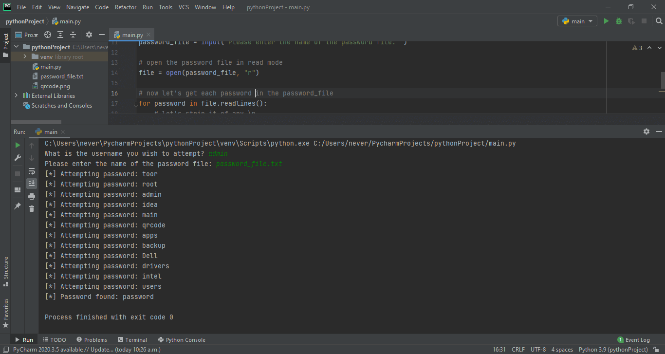 Web site brute forcer