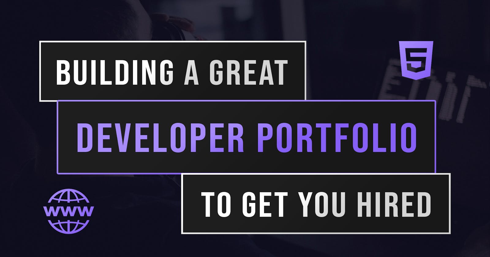 Building A Great Developer Portfolio