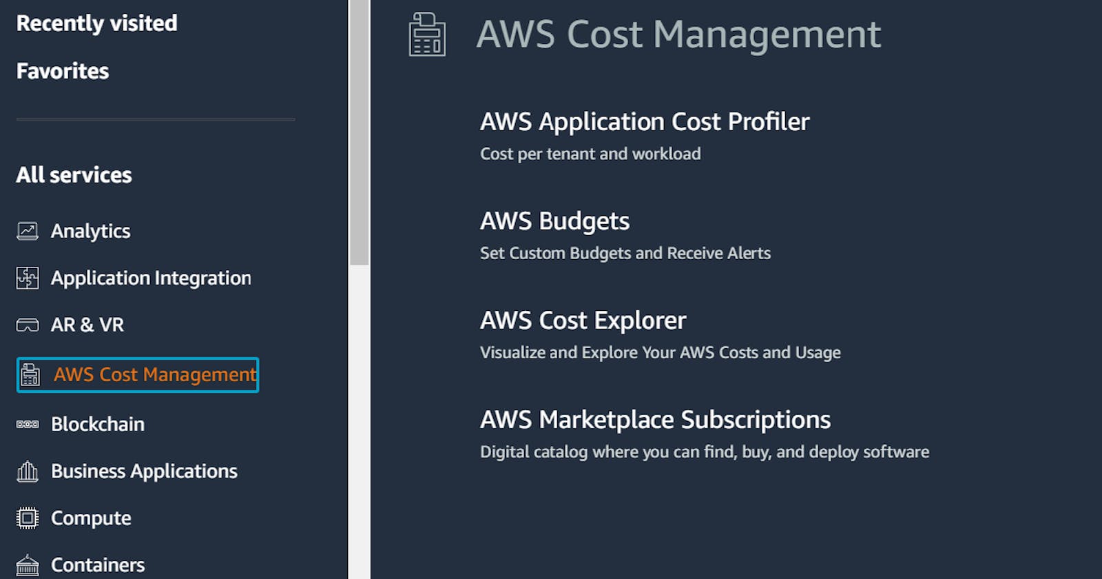 Mastering AWS Billing services for Cost Management