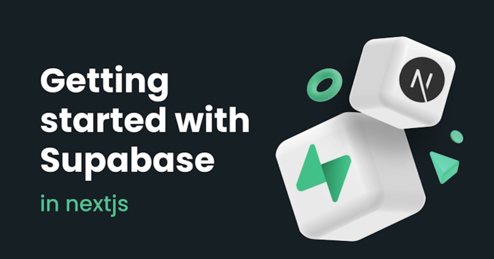 Get Started with Supabase Database in NextJS! ⚡