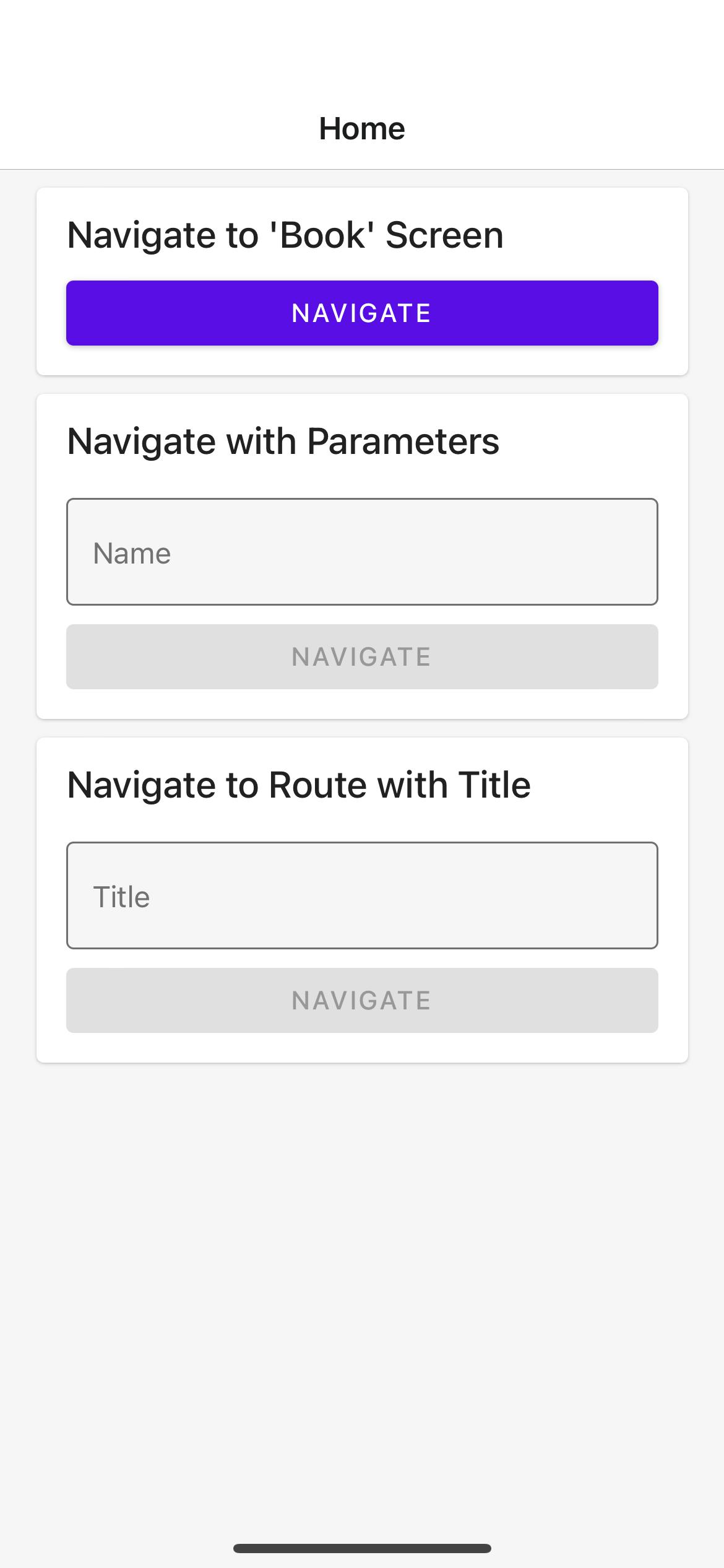 React Native Navigation Tutorial