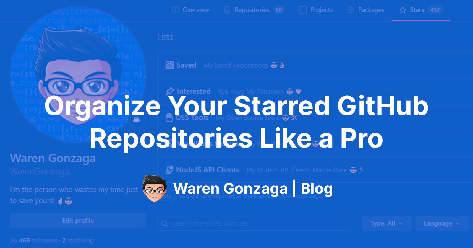 Organize Your Starred GitHub Repositories Like a Pro