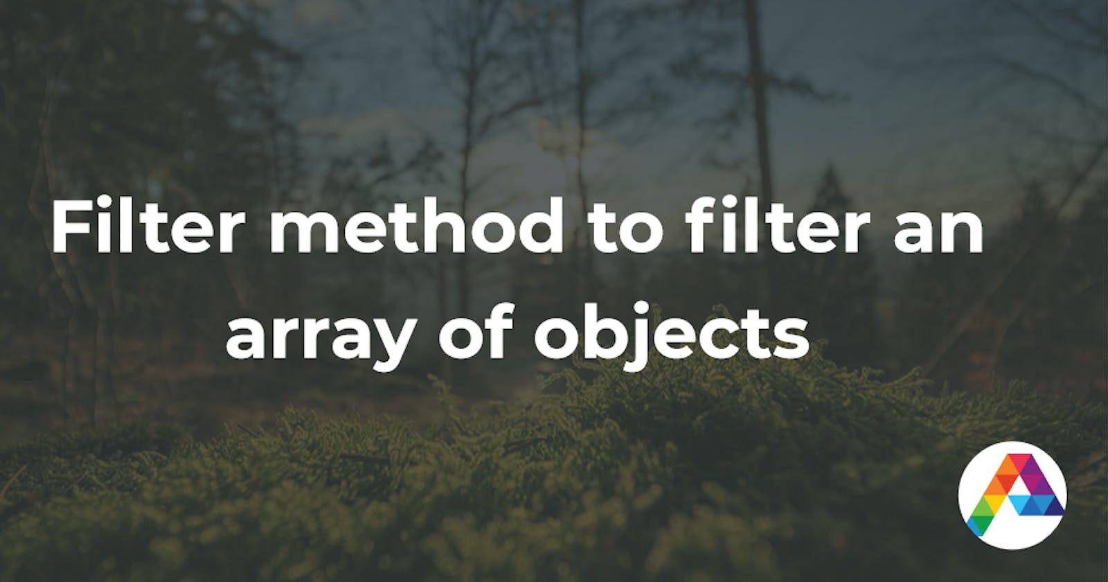 Filter method to filter an array of objects