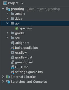 OpenAPI Spec file tree