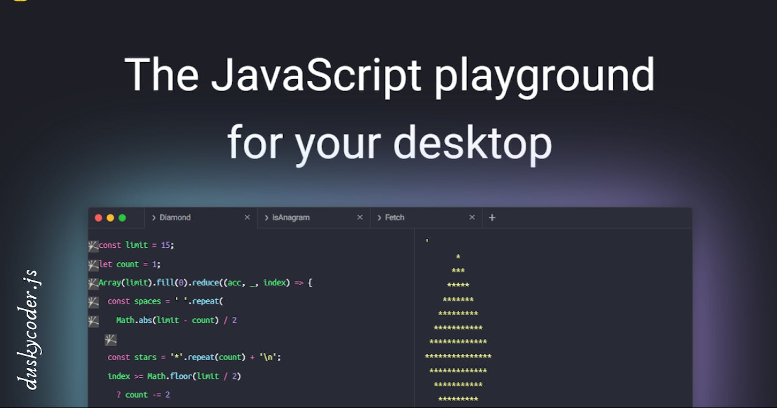 Run Js - The best code editor for JavaScript Developers