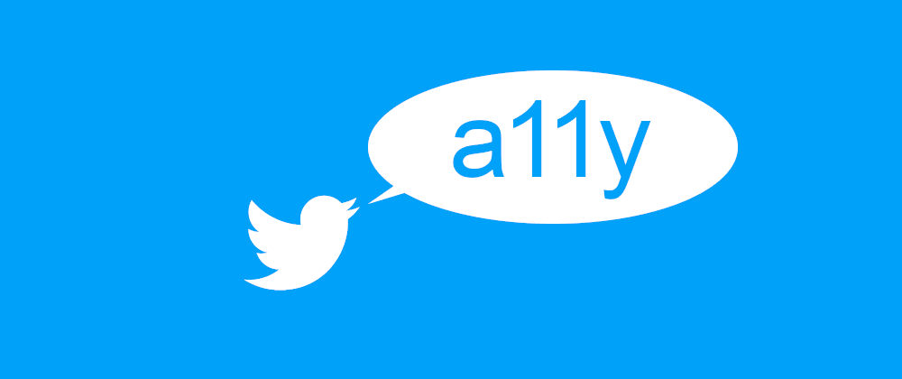 Adding alternative text on Twitter images