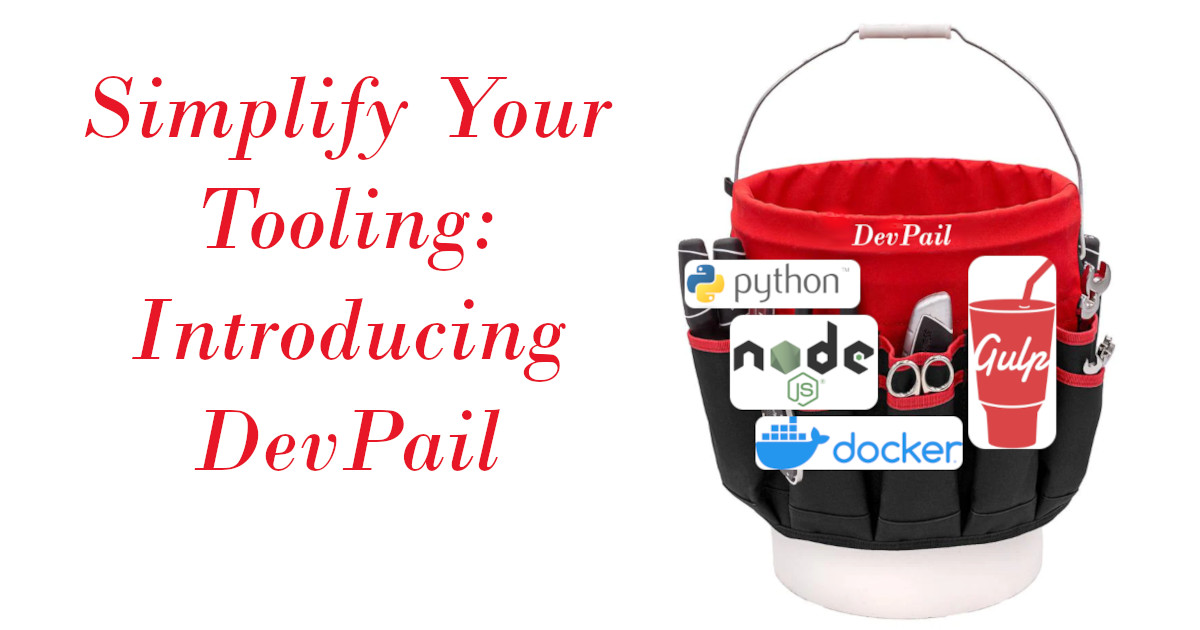 Building a Docker/Gulp-based development environment: Introducing DevPail