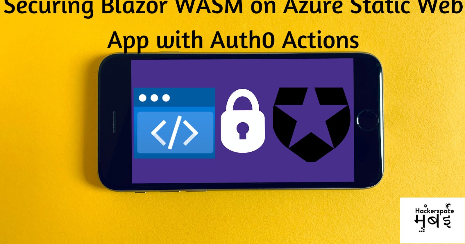Securing an Azure Static Web App with Auth0 Actions