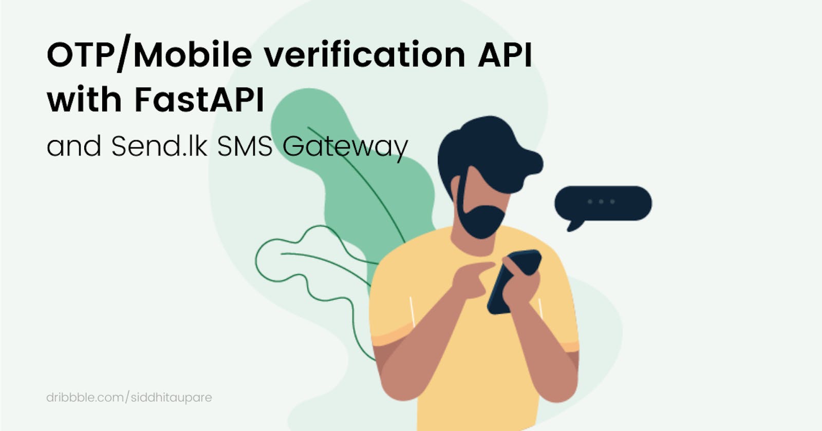 Create OTP/Mobile verification API with python FastAPI and Send.lk SMS Gateway
