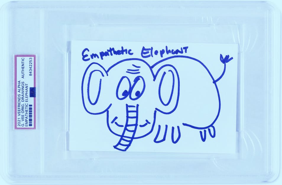 NFT example empathetic elephant