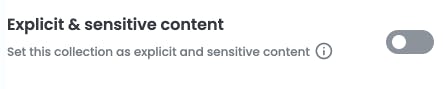 explicit content options