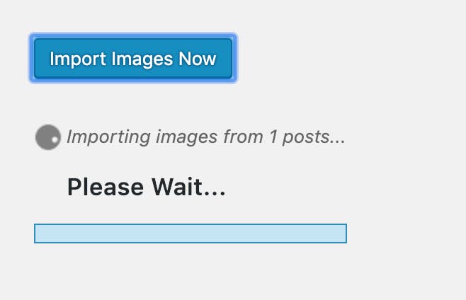 Images Importing