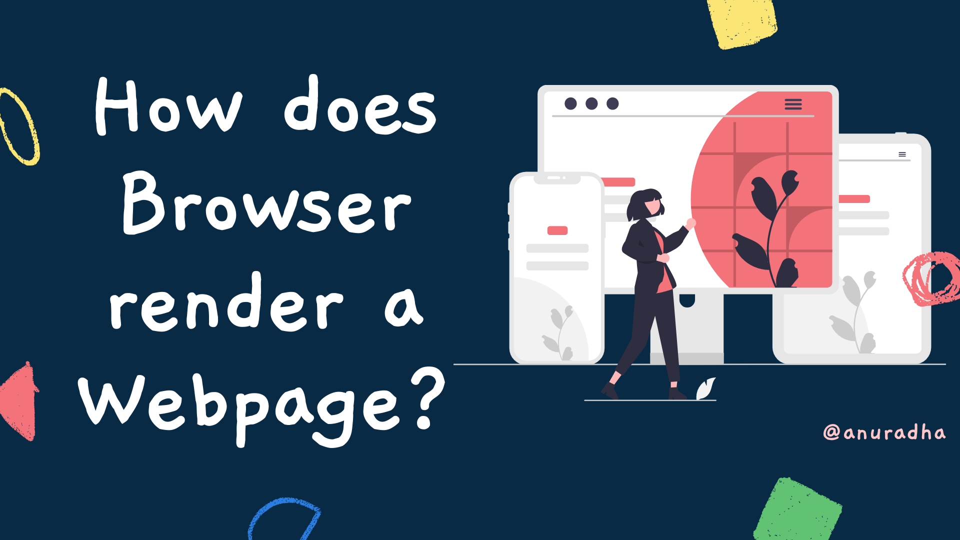 How does a Browser render a Webpage?
