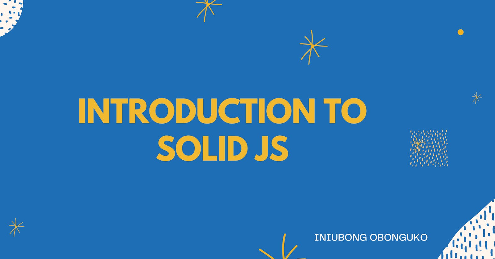 Introduction to SolidJS