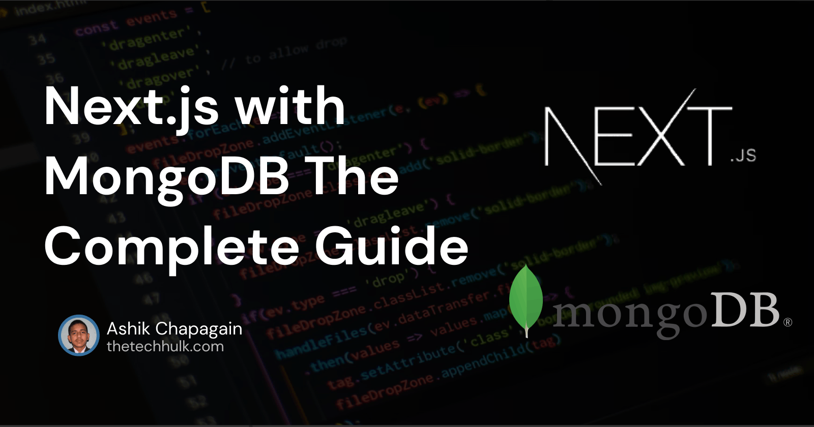 Next.js with MongoDB - The Complete Guide