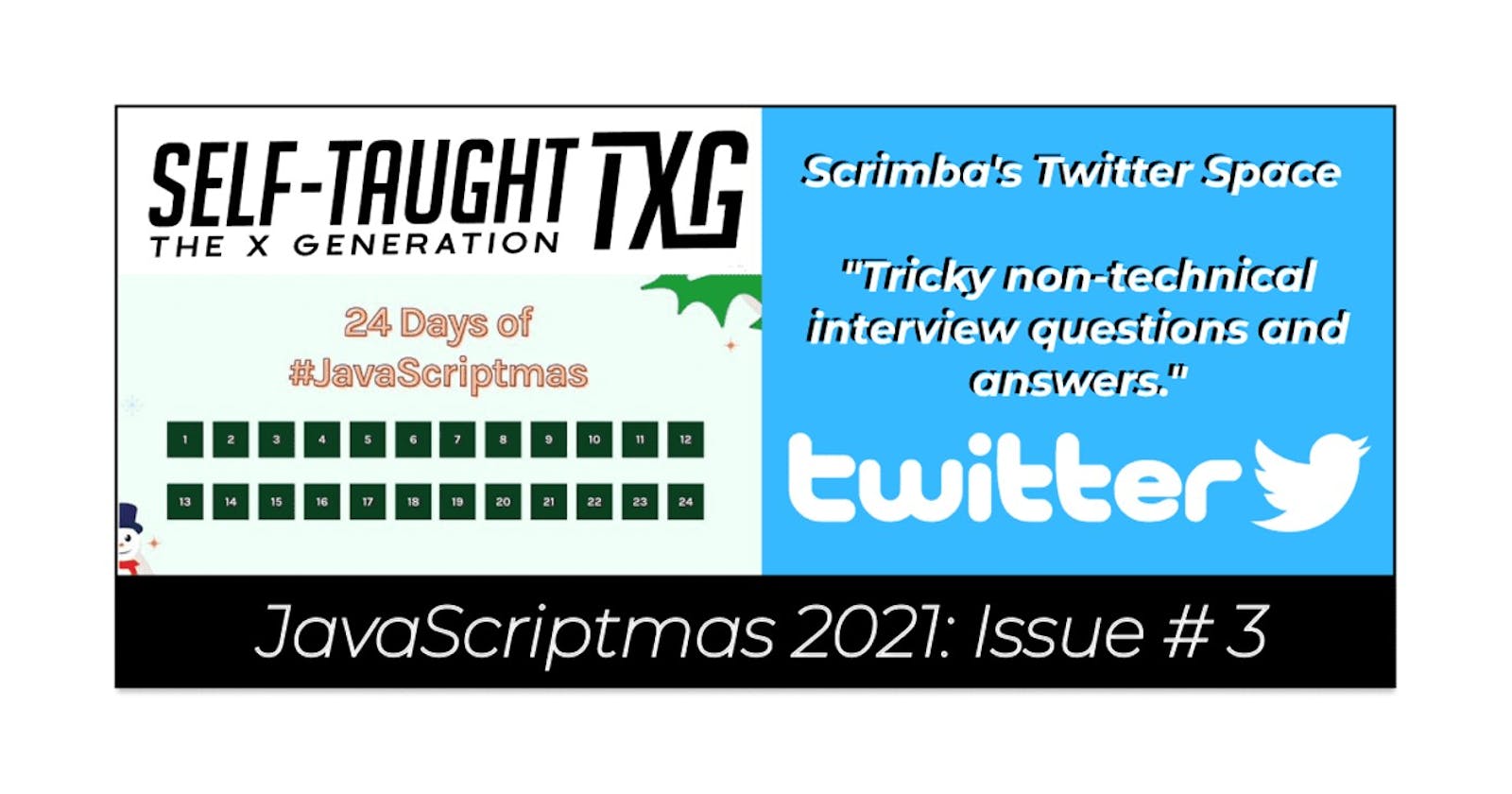 Scrimba: JavaScriptmas 2021 - Issue 3