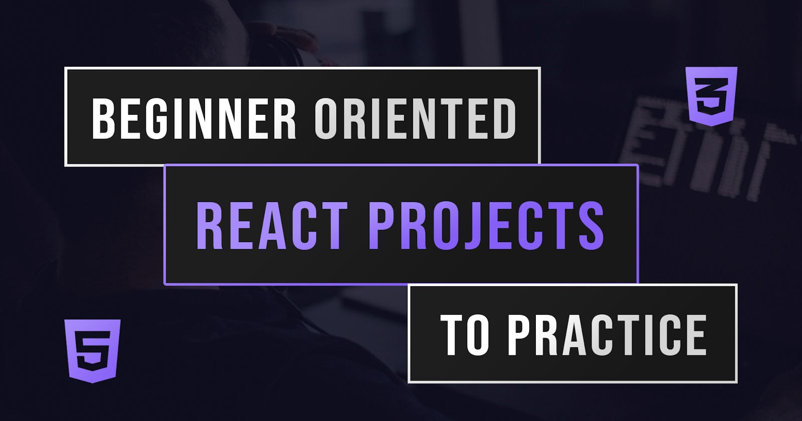Beginner React Projects To Practice