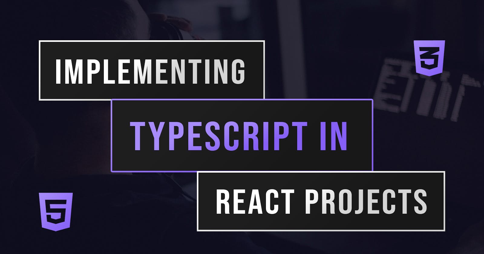 Implementing TypeScript With React