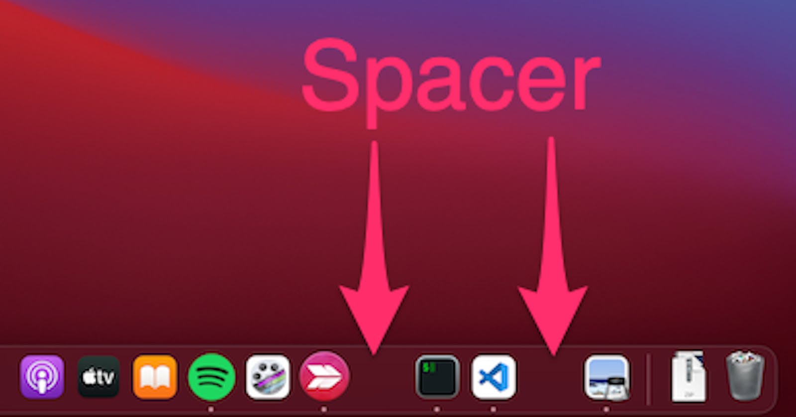 Organize Your macOS Dock