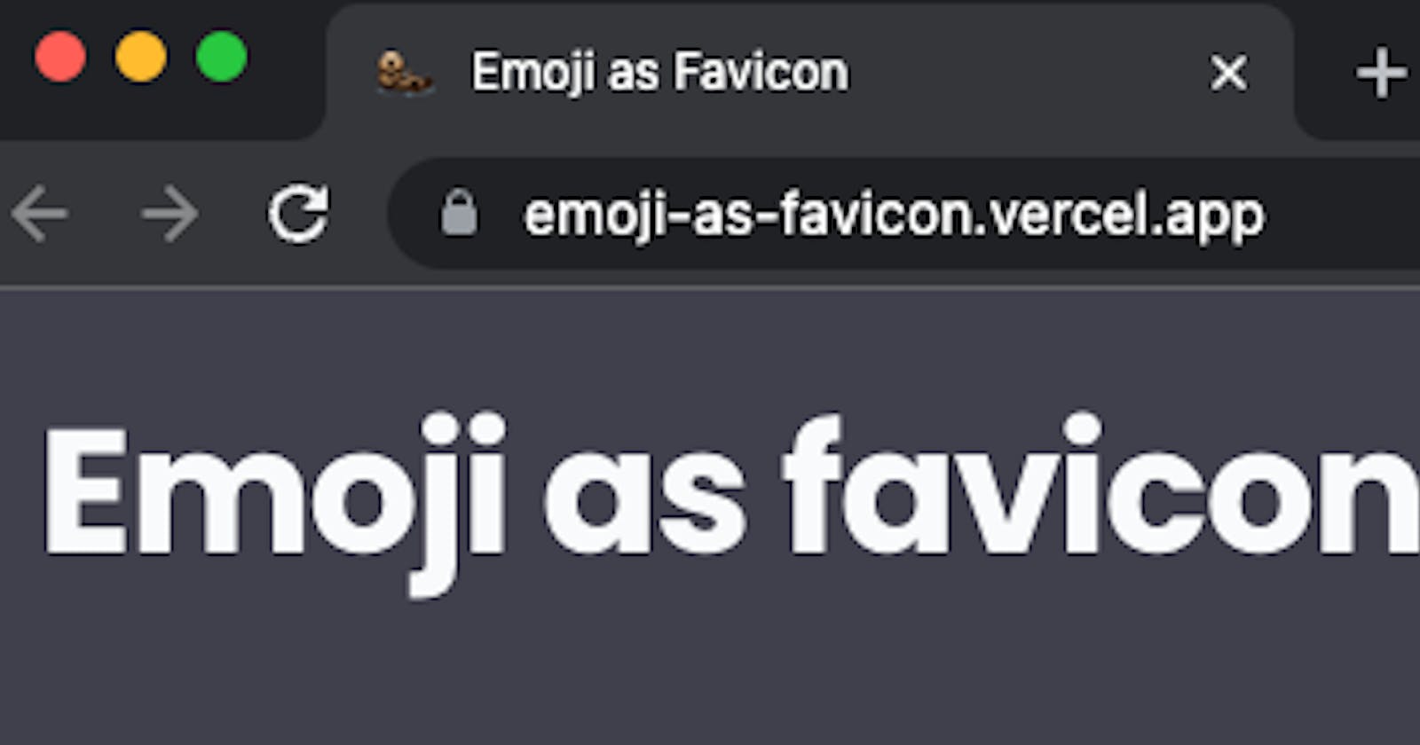 Using emoji as favicon dinamically with Next.js