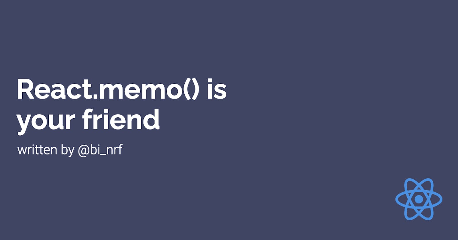 React.memo() is your friend