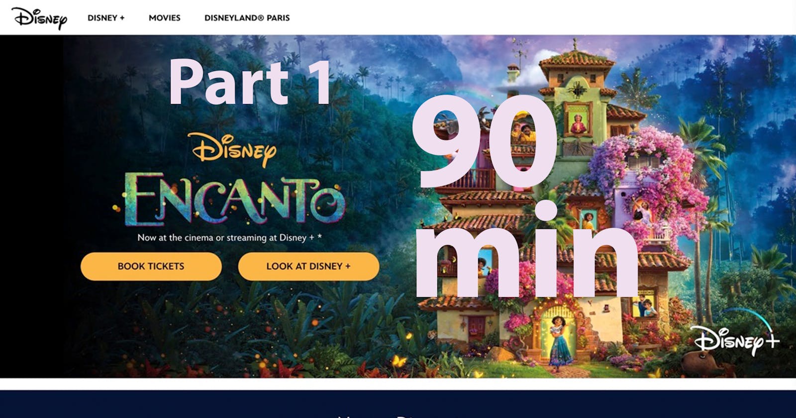 Make the Disney.com Landing Page in 90 minutes - YouTube Tutorial