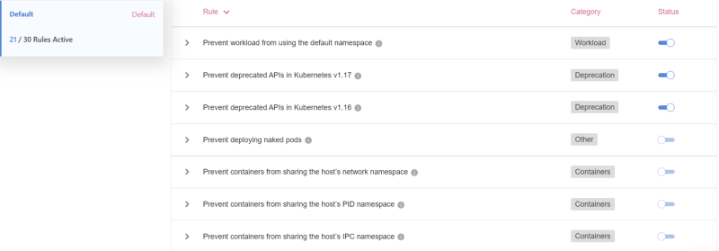 Creating custom policies in Datree