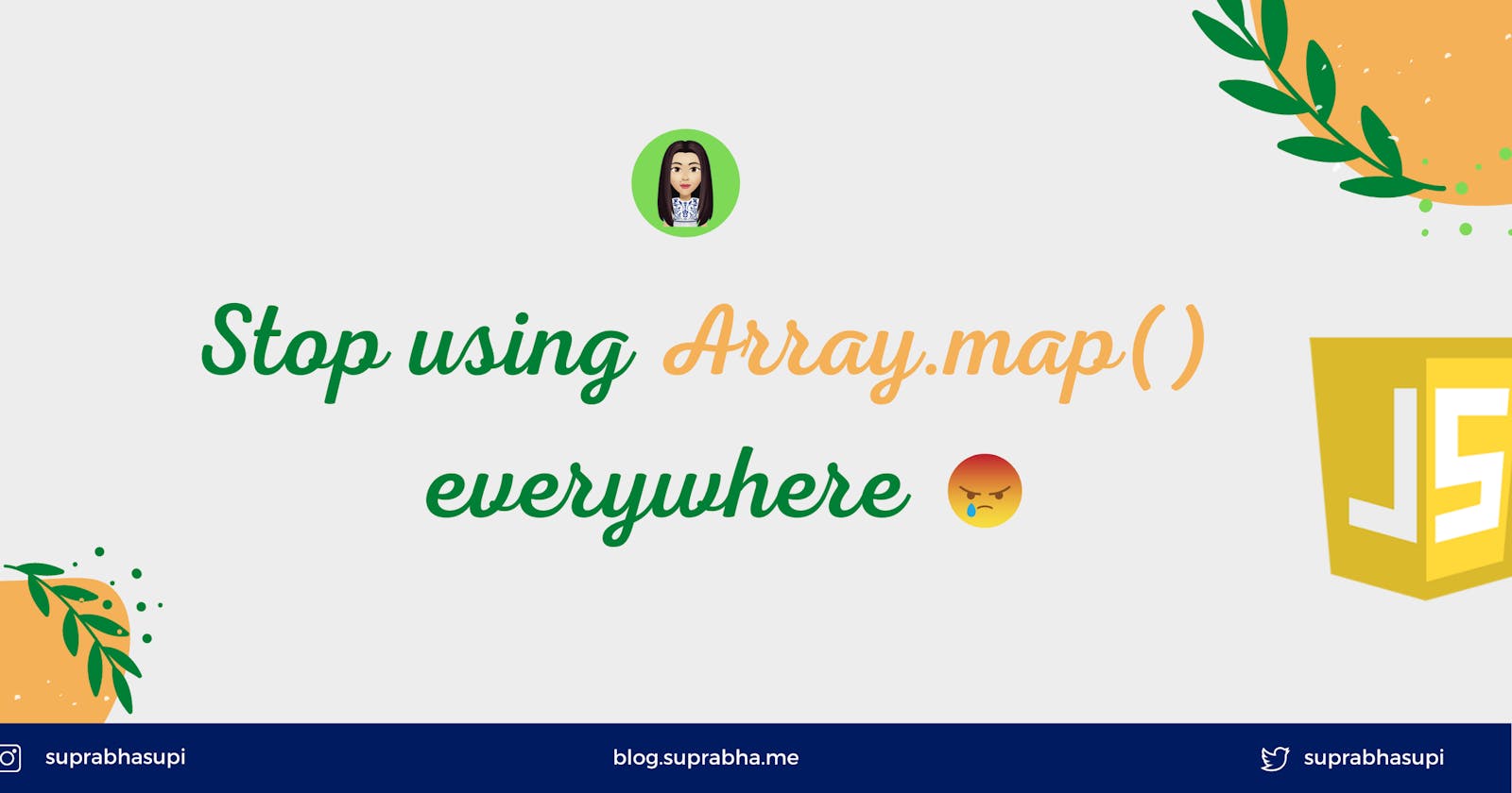 Stop using Array.map() everywhere 🥵