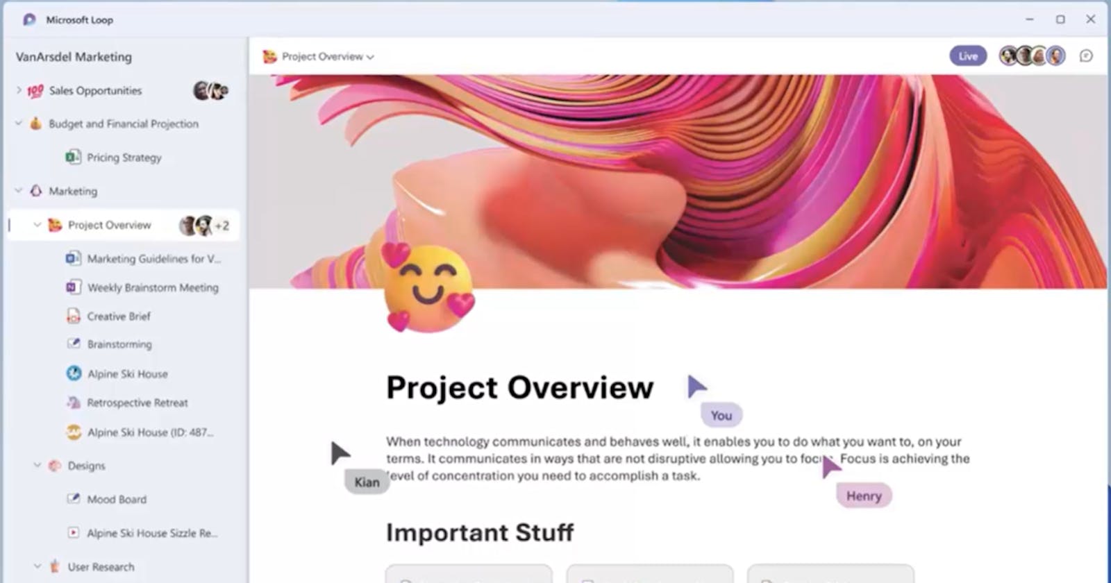 Microsoft Loop New Product in Office 365 - Looks stunning