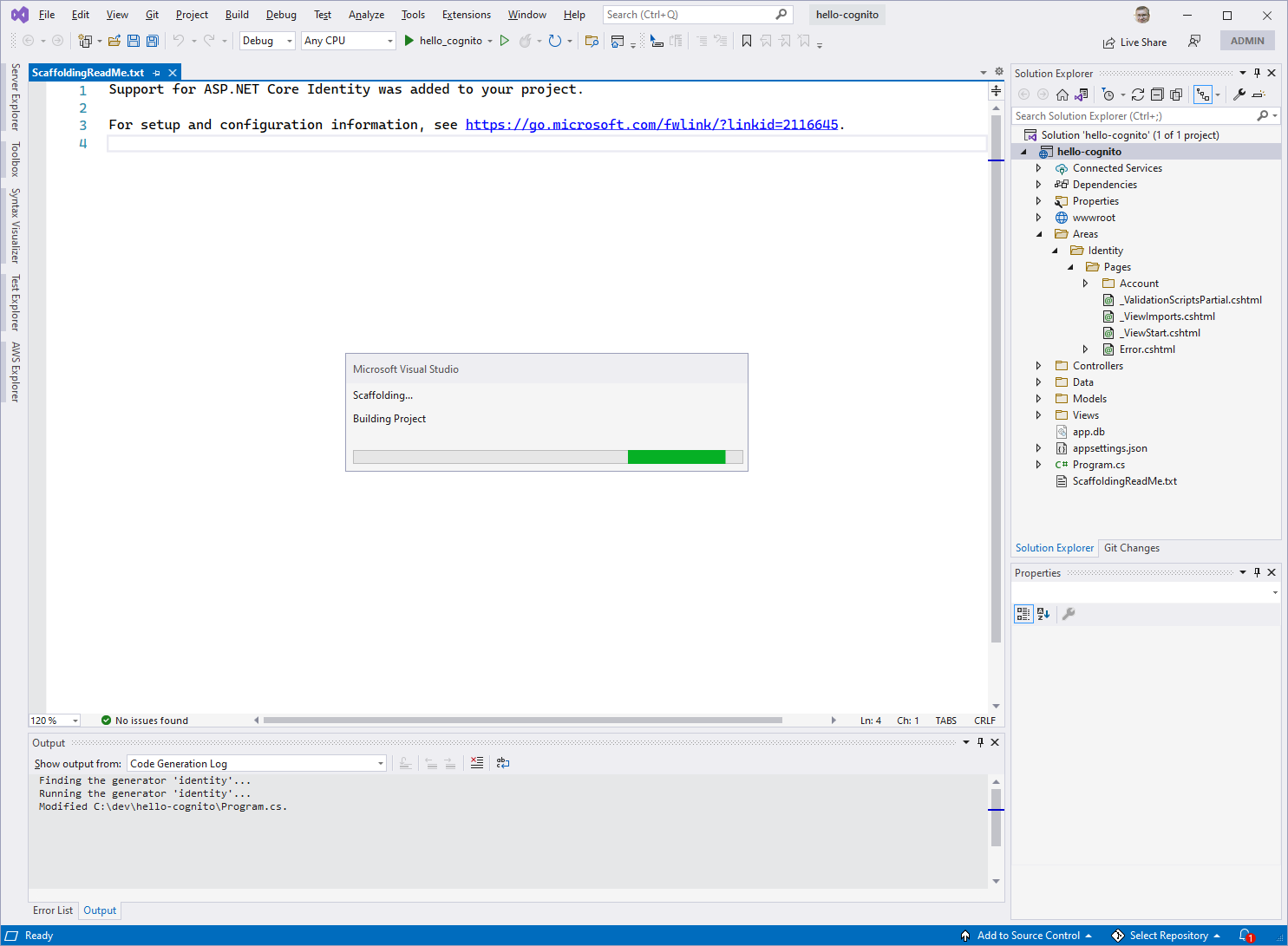 02-vs-add-scaffolded-identity-running.png