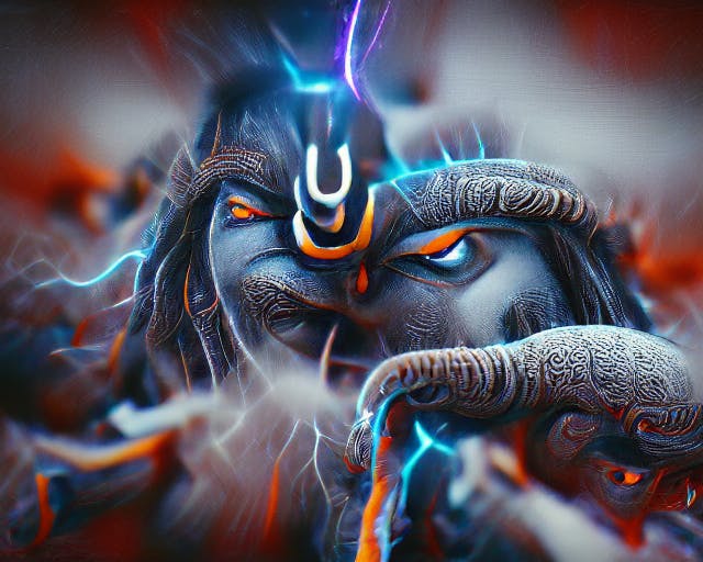 Shiva the destroyer god  4k  trending in artstation.png
