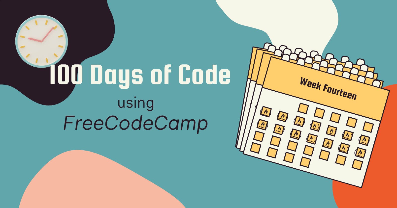 100DaysOfCode using FreeCodeCamp - Week 14