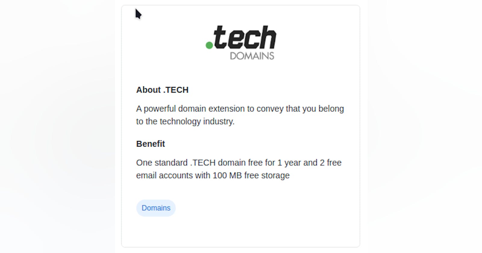 How to get a free .tech domain, connect it to GitHub pages and get a free SSL certificate