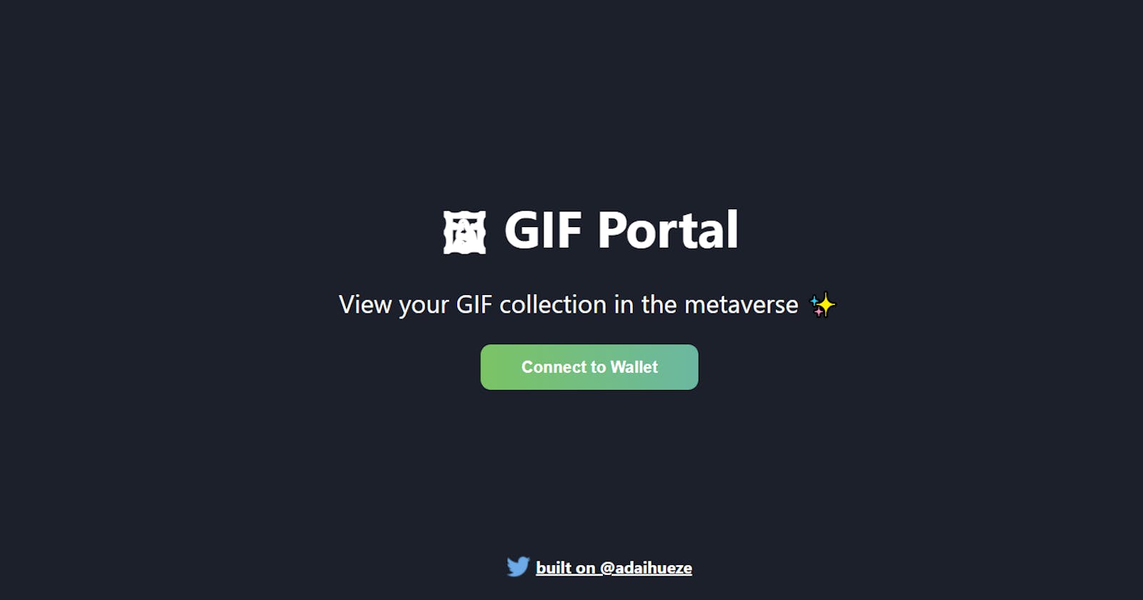 GIF Portal On Solana Using Rust