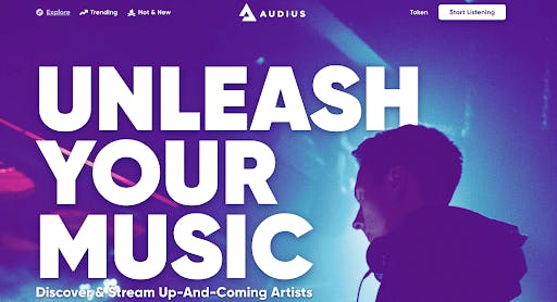 audis decentralized music streaming platform