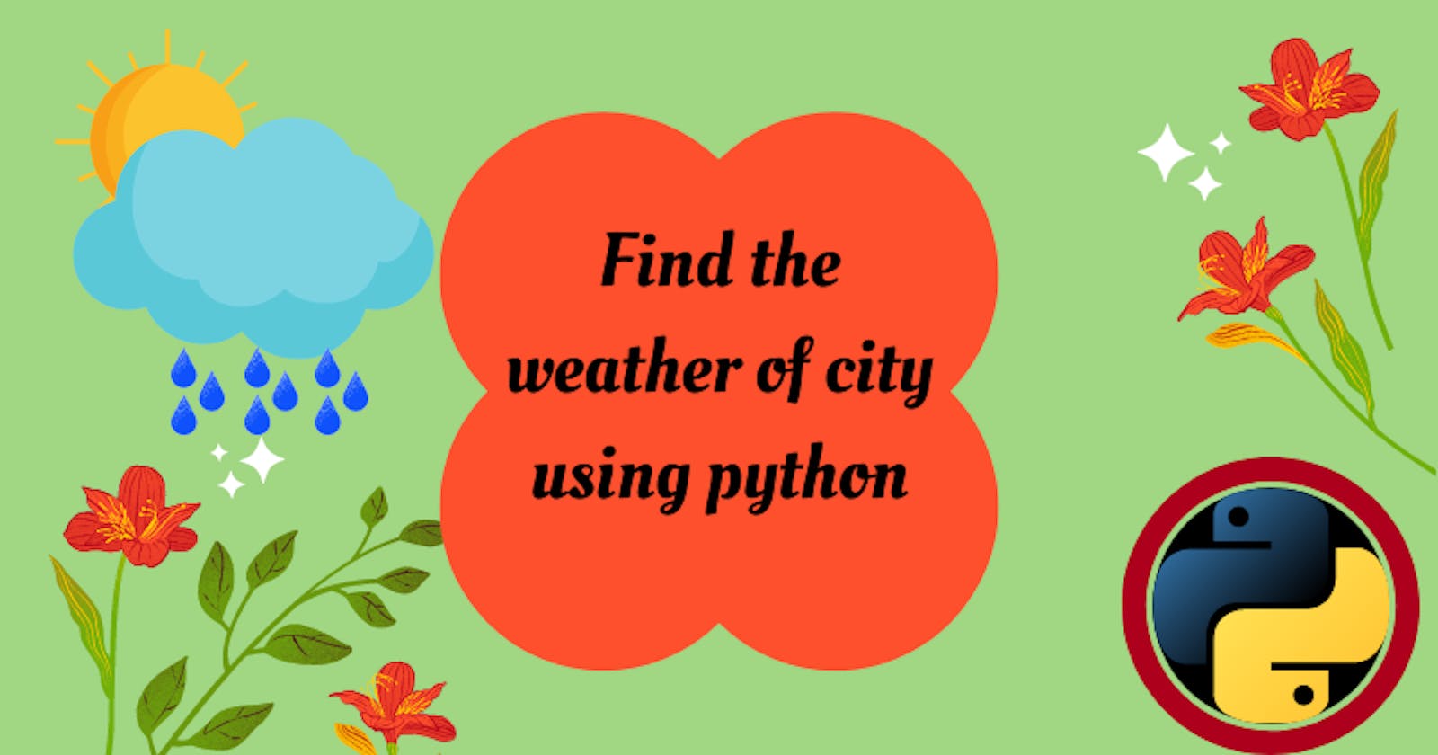 How you can feel current weather(sun, rain and cold) of your city below the feet using tiny python?