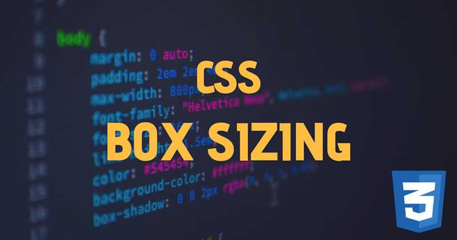Box Sizing Property in CSS