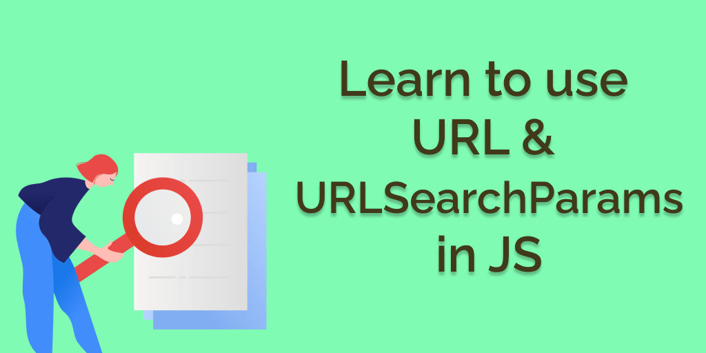 Why do you need just URL() API to get query params of a URL?