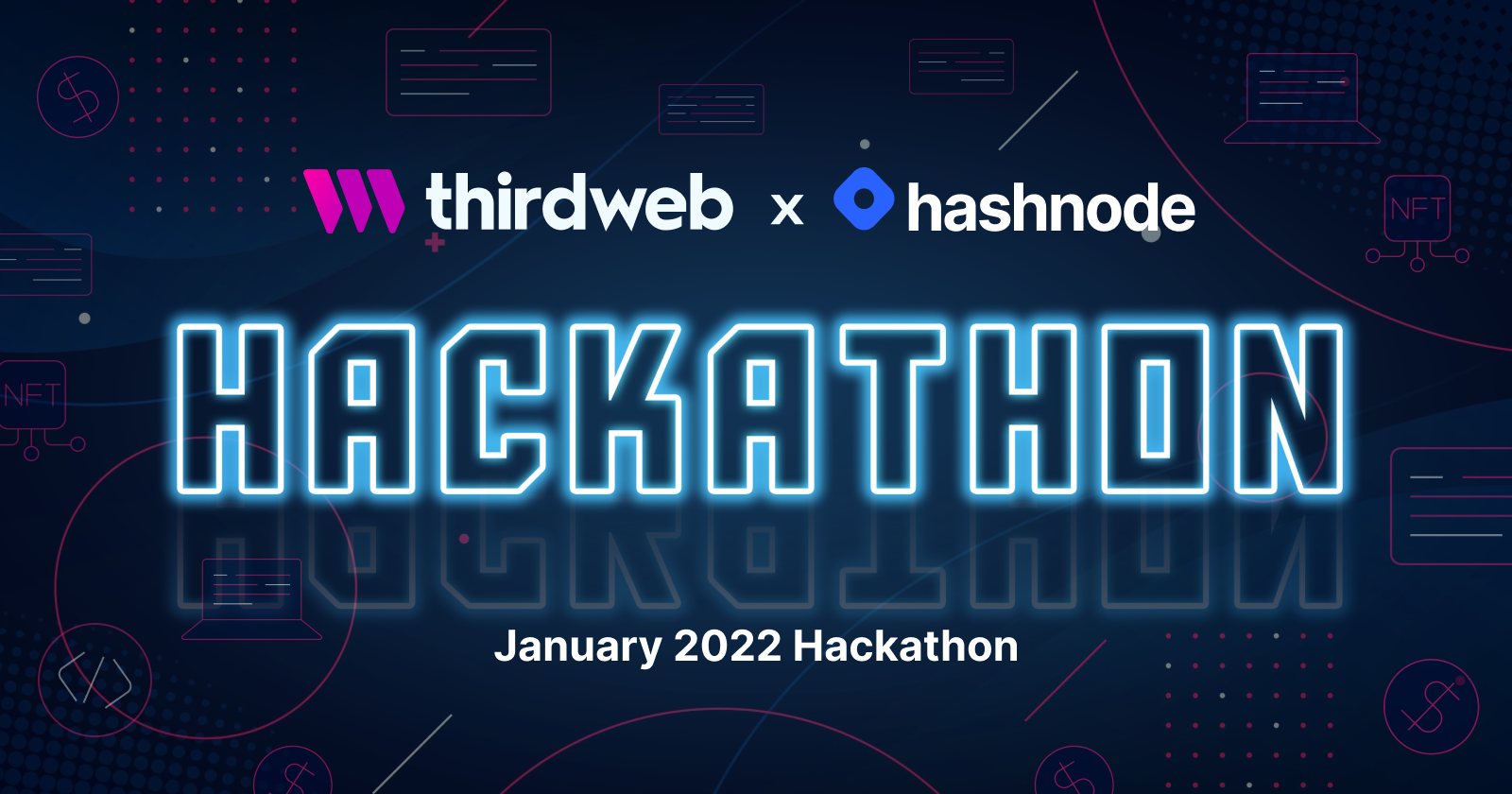 Let's kick off 2022 with the thirdweb x Hashnode Hackathon 🚀