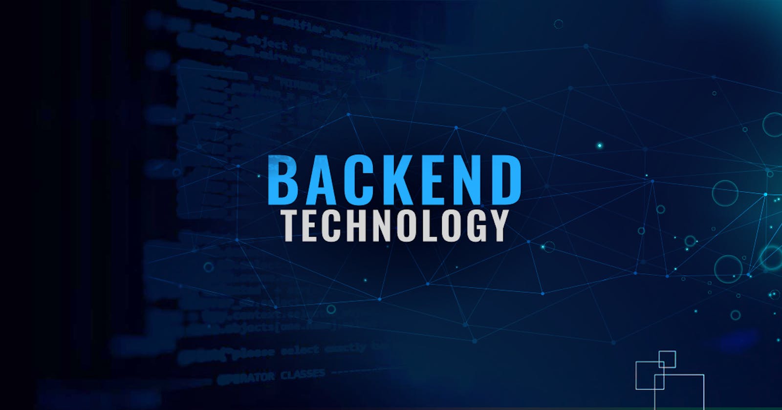 Things you need to take into consideration when building a backend software