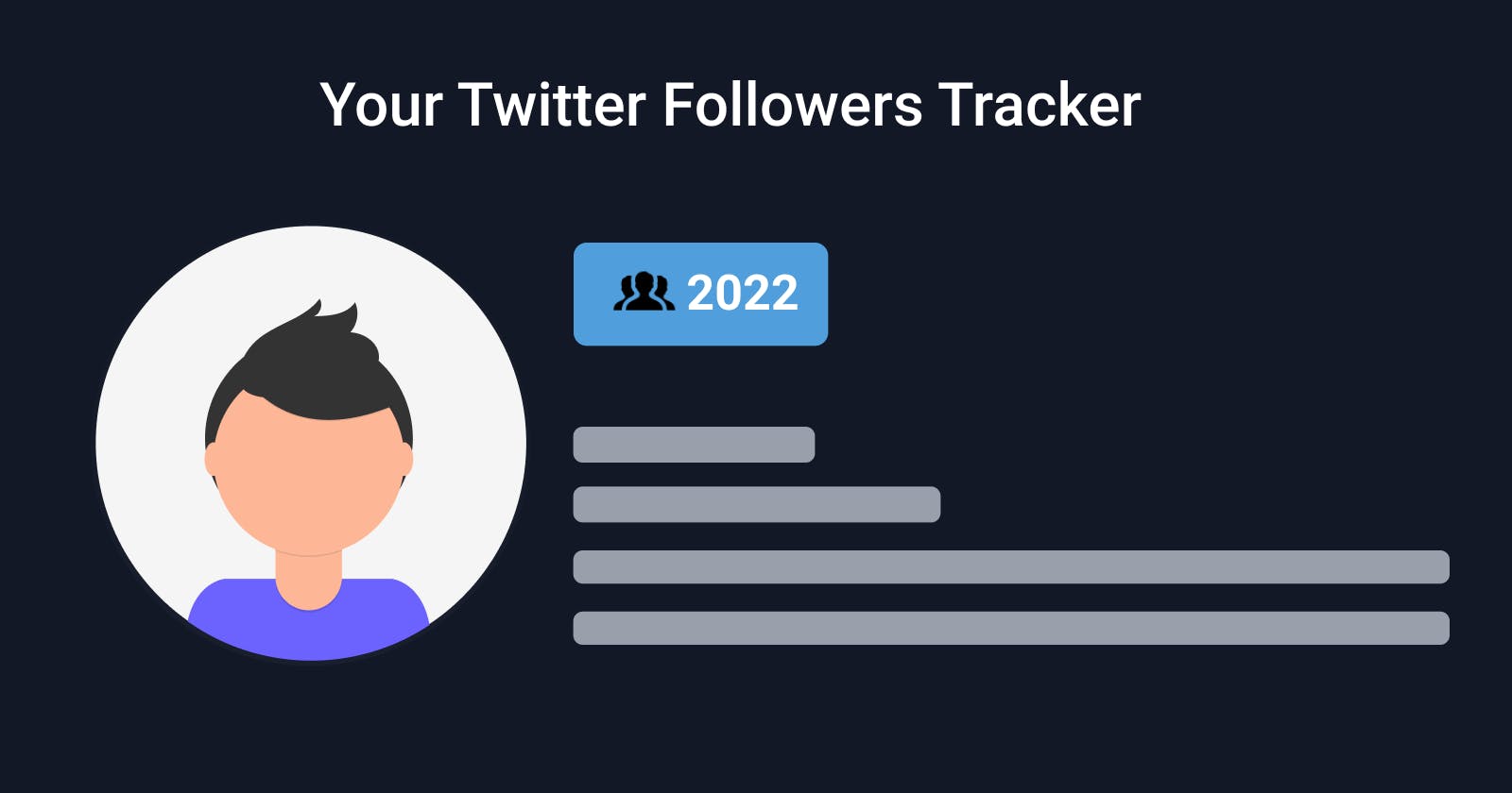 Twitter Followers Tracker using Next.js, NextAuth and TailwindCSS