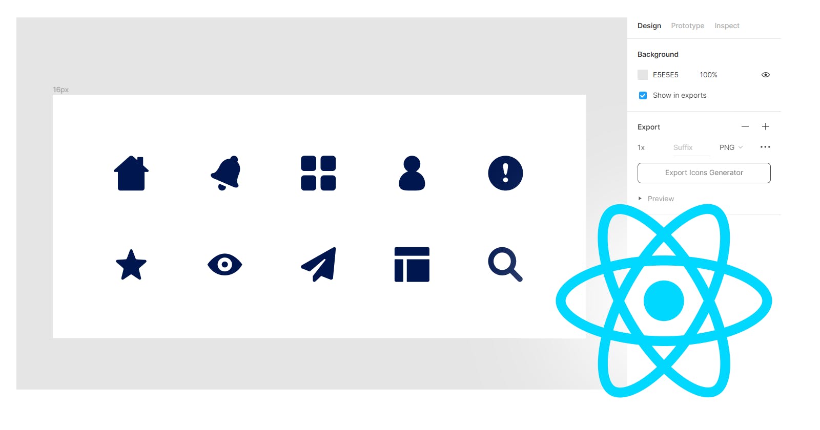 Generating React Icon Components from Figma