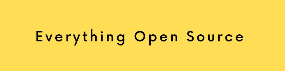 Everything Open Source by Mesrenyame