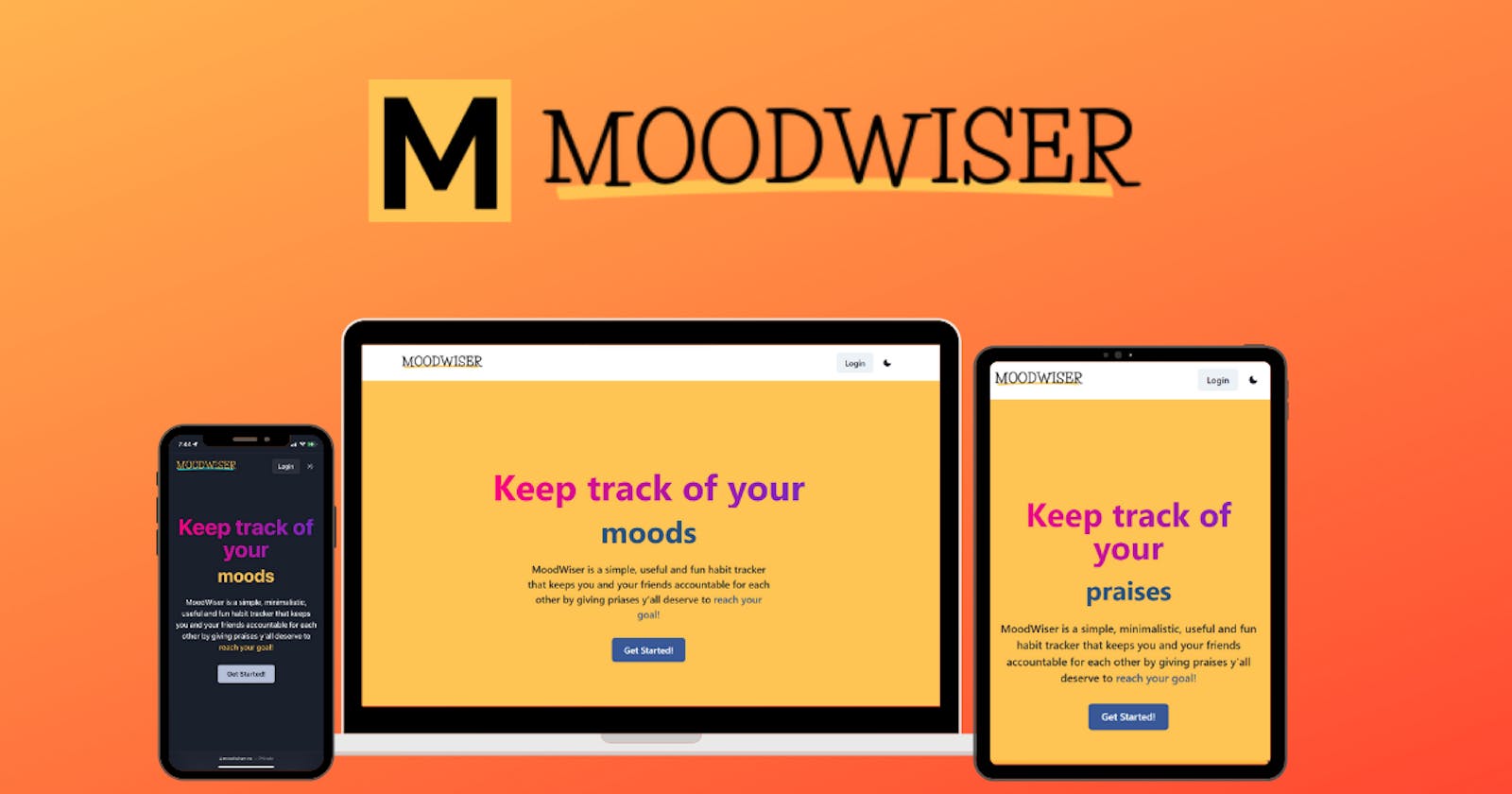 MoodWiser - Fun habit tracker to keep everyone accountable