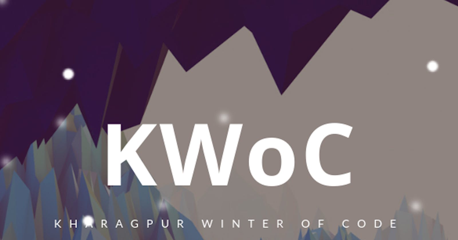 KWoC-2021 | Kharagpur Winter of Code Project Report
