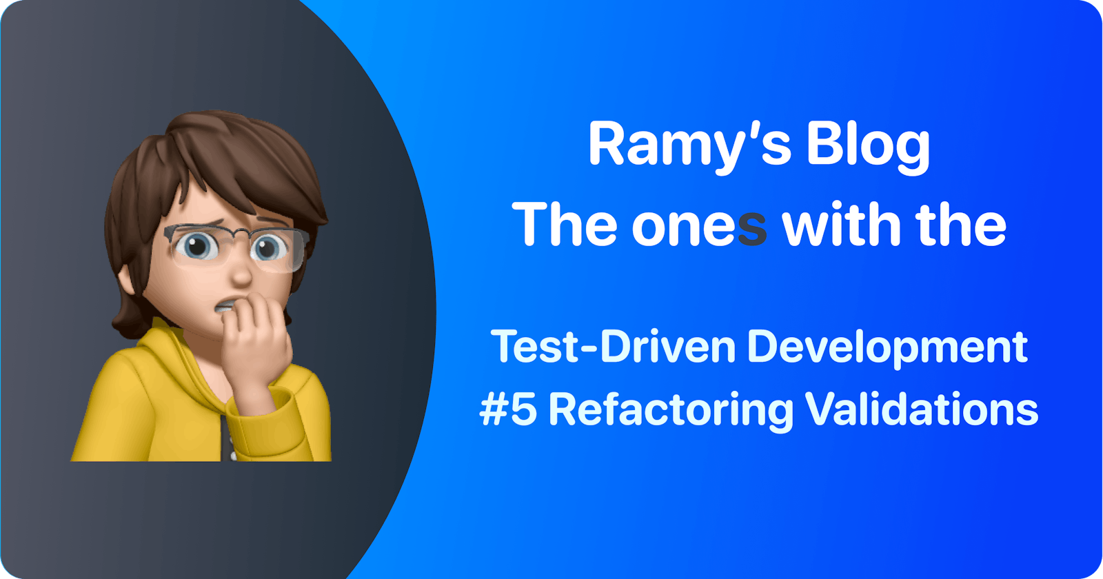 Test-Driven Development: #5 Refactoring Validation